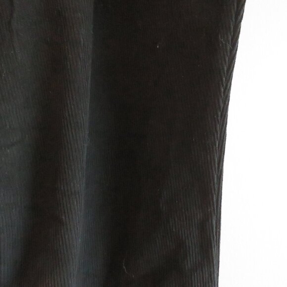GILLIAN STEVENS Ollie Trouser Pants Black Corduroy Minimalist Size 3XL NWT - Picture 11 of 12